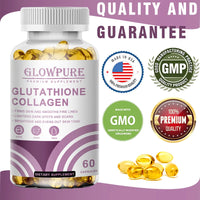 Skin Whitening & Anti-Aging Capsules - Glutathione Collagen Supplement with Antioxidant for Dull Skin