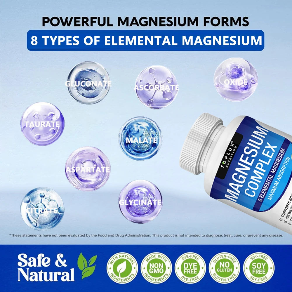 Magnesium Complex 1000 mg – 8 Forms for Maximum Absorption
